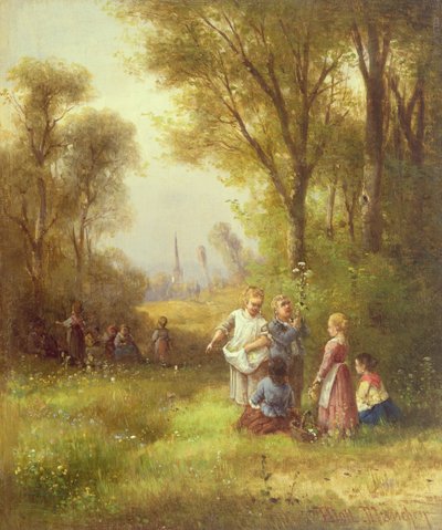 Playing in the Woods by Anton Doll
